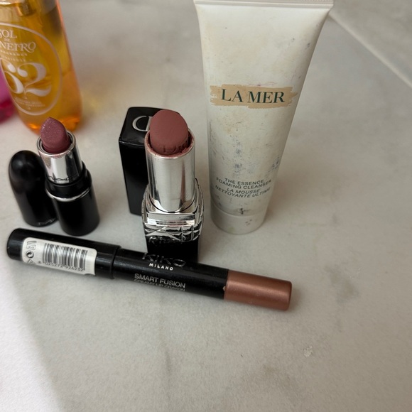 Missoni Dark Blue First Class Amenity Kit/ cosmetic Bag W/ Dior, La mer etc - Picture 5 of 7